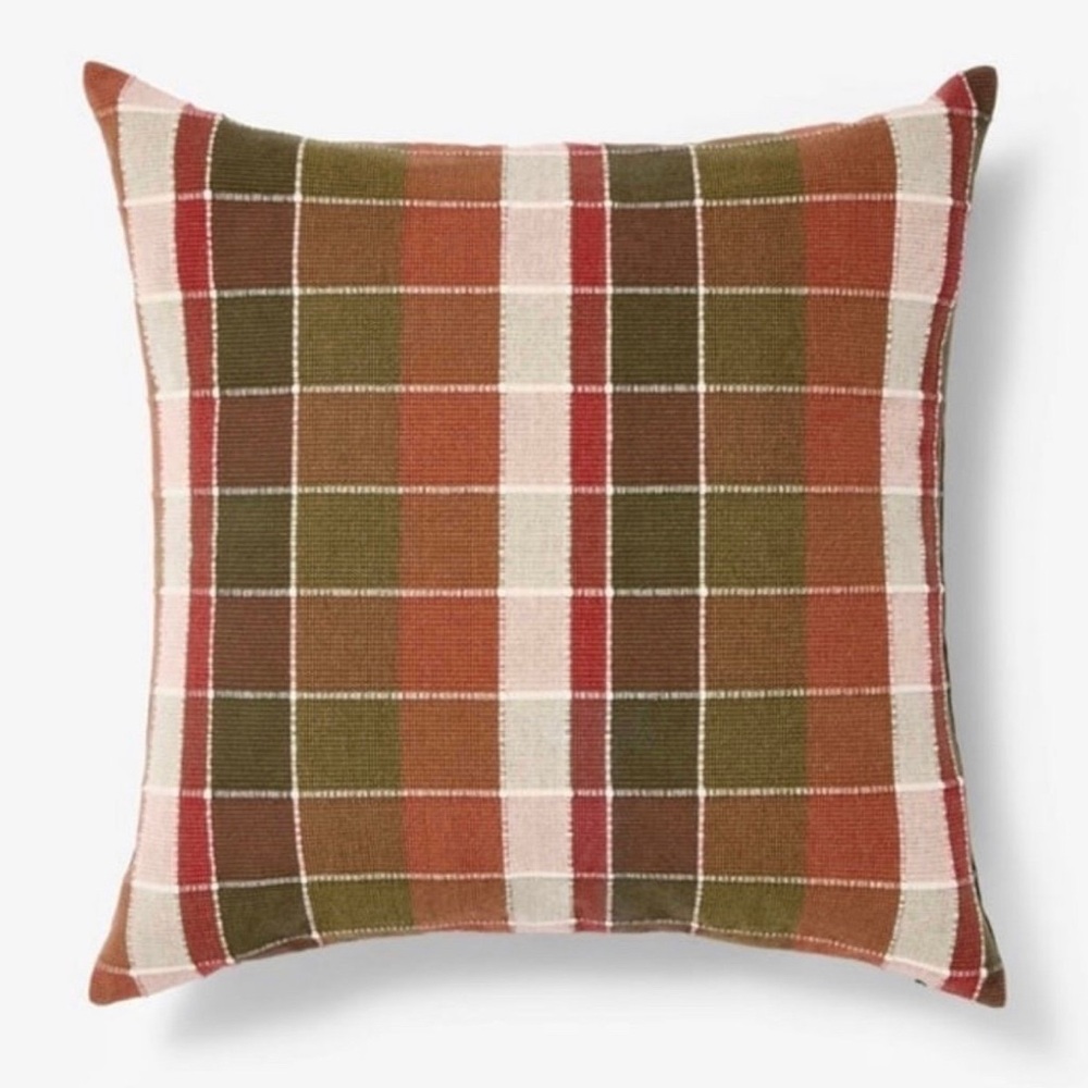 Oversized Woven Grid Square Pillow Cover Only - Threshold Studio McGee